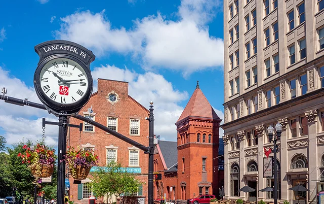 Downtown Historic Lancaster, Pennsylvania – Lancaster, cheap car insurance in Pennsylvania