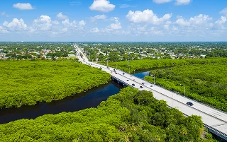 Port St. Lucie's Botanical Gardens along the Atlantic coast of southern Florida, highlighting orchids, bamboo, native plants, butterflies, and hummingbirds – Port St. Lucie, cheap car insurance in Florida